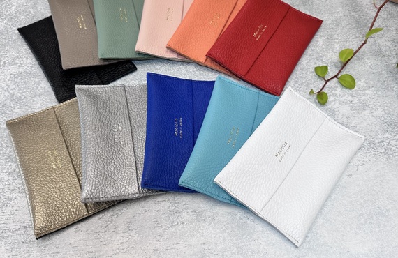 【ティシュケース】ハンドメイド本革11色展開｜兵庫県丹波市のレザーならMaciolla leather factory